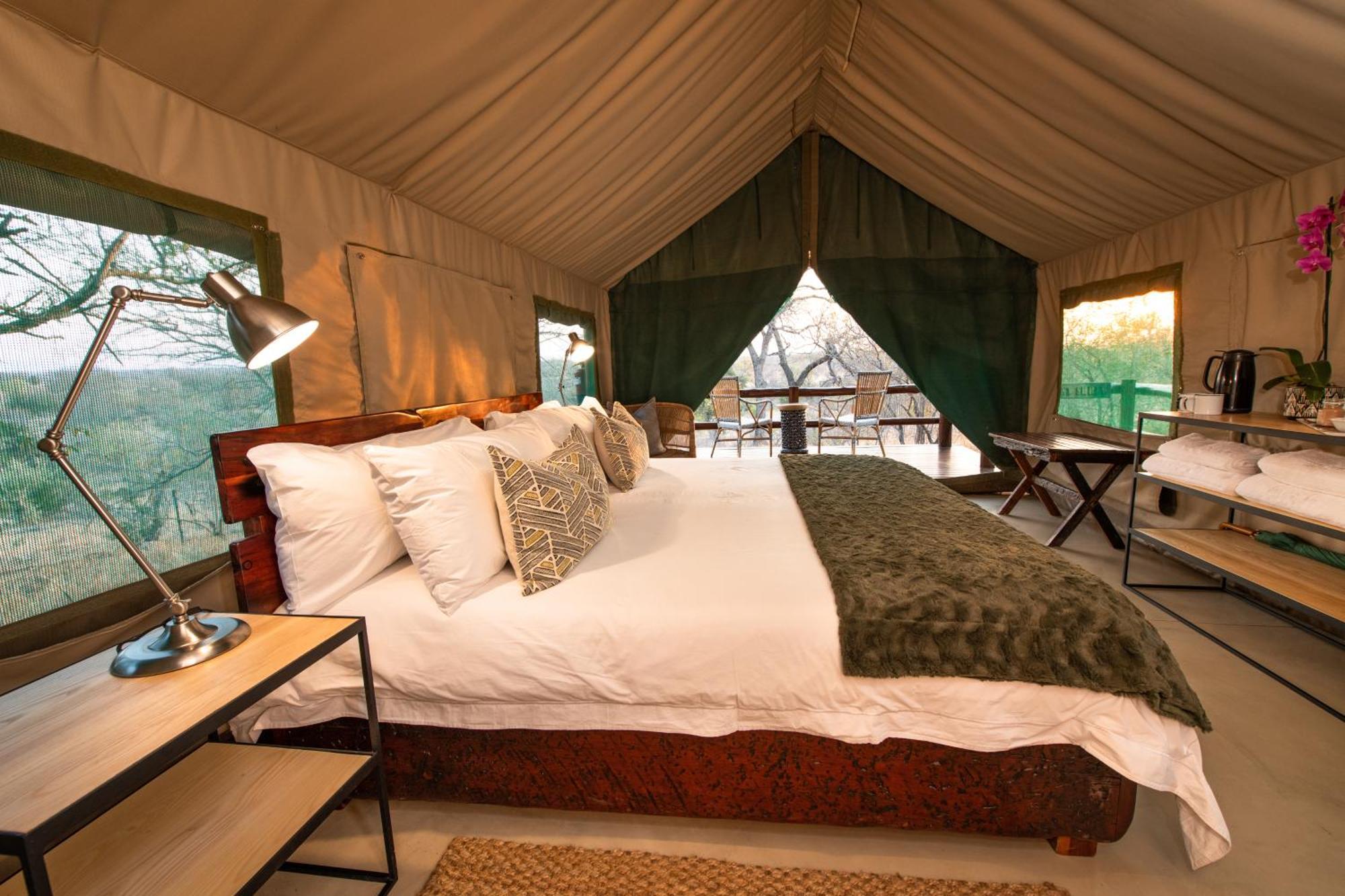 Sausage Tree Safari Camp Balule Game Reserve Exterior photo